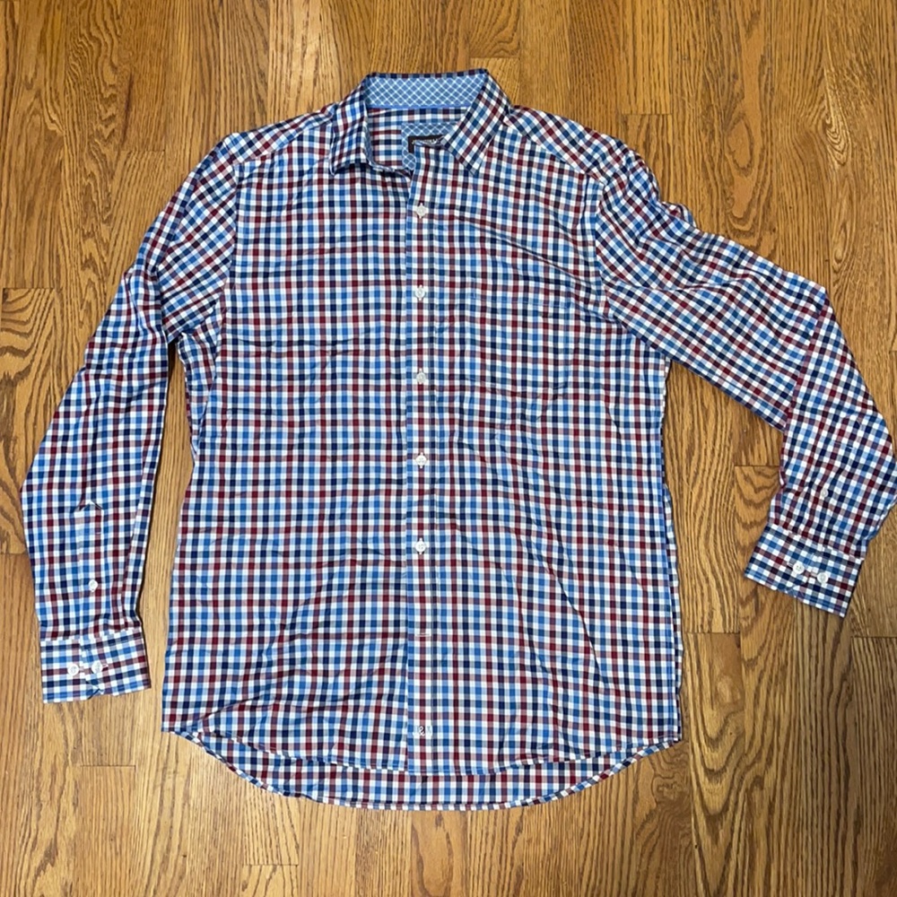 Johnston & Murphy Men’s Dress Button Up